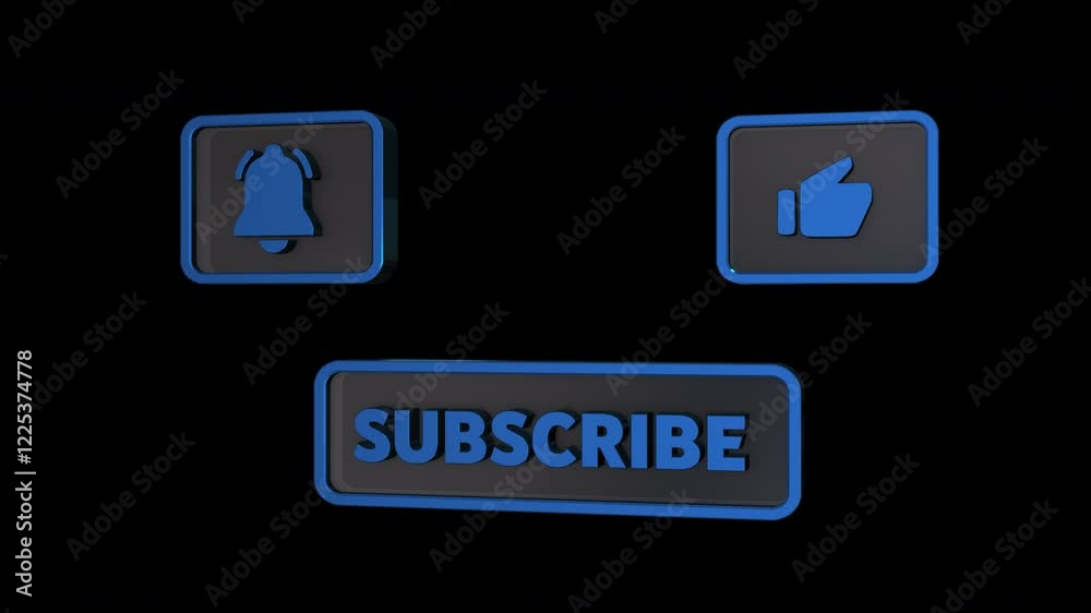 Blue subscribe, Like, Notify Blue subscribe, Like, Notify
