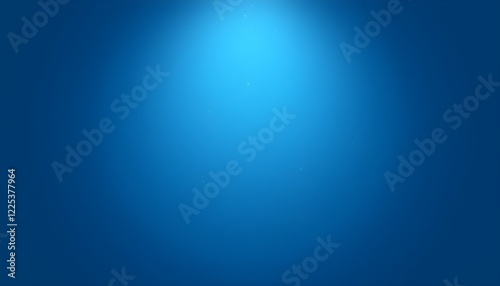 A Solid Blue Background with a Subtle Light Source.