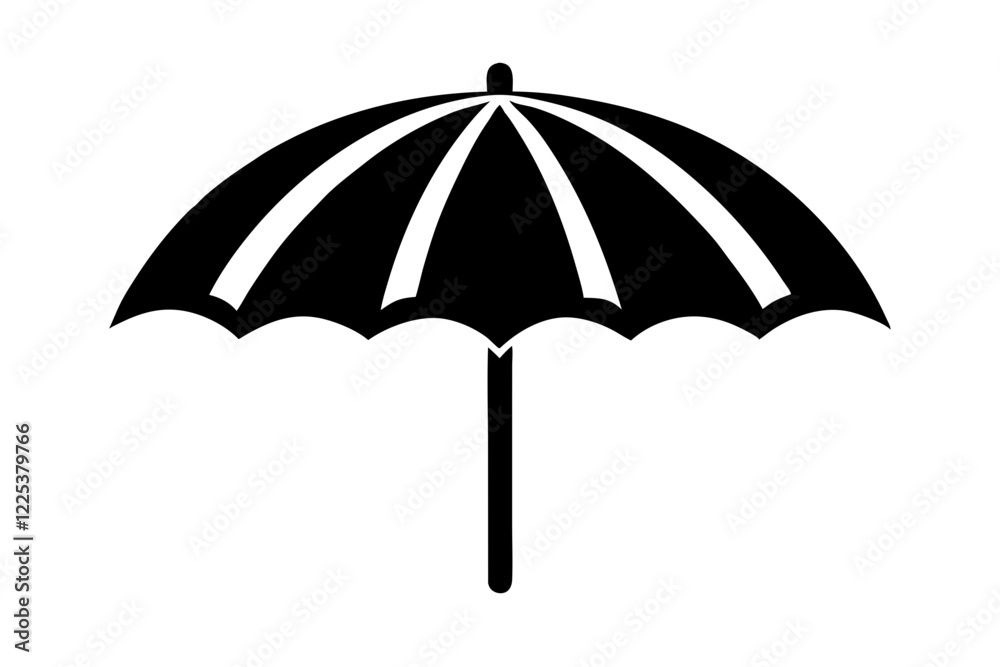 Beach Umbrella Icon | Vector Illustration
Beach Umbrella Icon | Vector Illustration