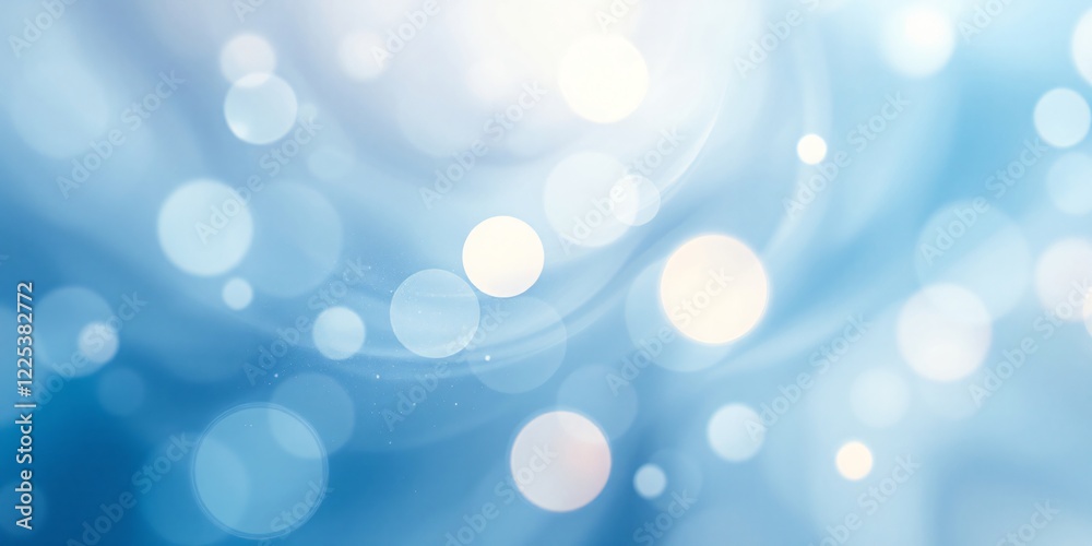 A beautiful bokeh background in a soft, light blue tone A beautiful bokeh background in a soft, light blue tone