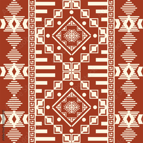 Native American textiles are known for their intricate tribal patterns and geometric designs, often featuring vibrant colors and earth tones. Traditional weaving techniques