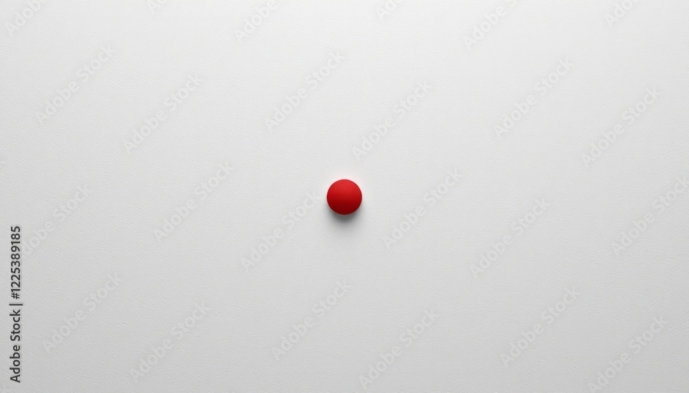 A Single Red Pill on a White Background Minimalist Photography Still Life Image A Single Red Pill on a White Background Minimalist Photography Still Life Image
