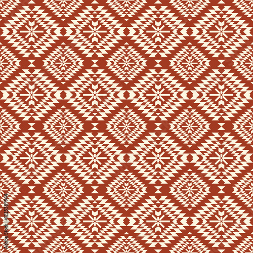 Native American textiles are known for their intricate tribal patterns and geometric designs, often featuring vibrant colors and earth tones. Traditional weaving techniques