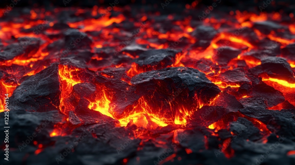 Red and black abstract background texture with glowing fire embers, smoke, or lava. Abstract dark red texture for design. Red and black abstract background texture with glowing fire embers, smoke, or lava. Abstract dark red texture for design.