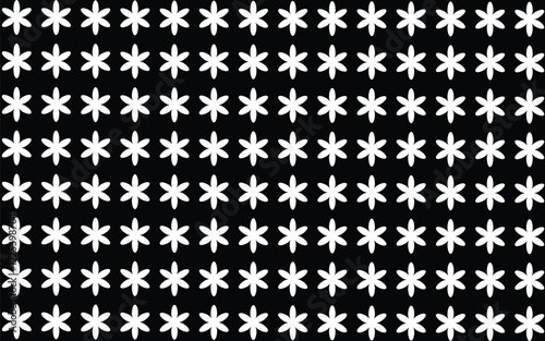 Seamless floral pattern design vector	
