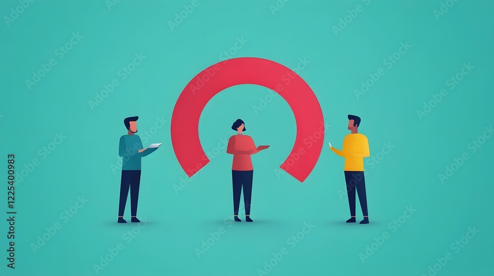 Continuous Feedback Loop Infographic:Refining Product Needs Through User Input Continuous Feedback Loop Infographic:Refining Product Needs Through User Input