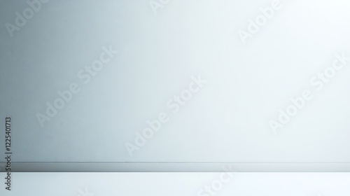 Wallpaper Mural Minimalist light blue wall and floor background Torontodigital.ca