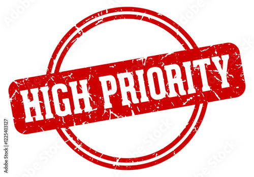 high priority stamp