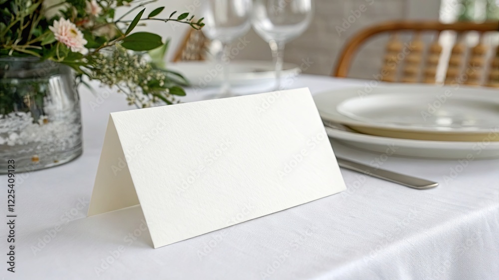 Table White Paper Card Horizontal. Table White Paper Card Horizontal.