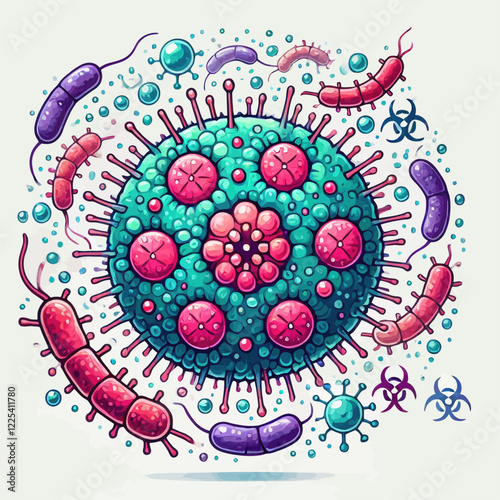 Viruses and bacteria (6)