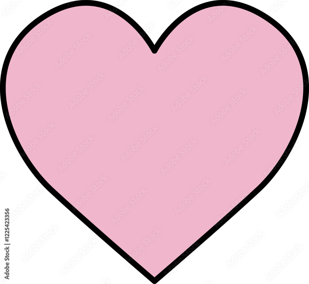 Heart or like icon. Valentines Day. Social network like red heart buttons. Perfect Love symbol. Live stream video chat like. Vector illustaration isolated on white background.