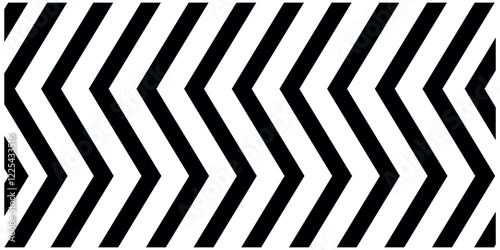 Seamless chevron pattern, Wavy Pattern Lines, Vector zigzag seamless striped pattern - minimalistic design. Abstract background stripped black color and white background.