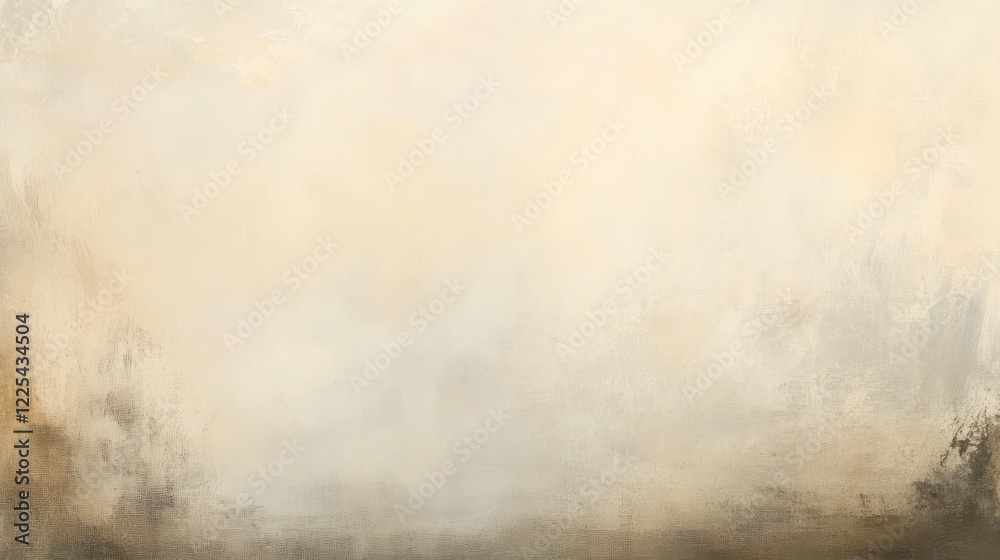Abstract Beige and Brown Textured Canvas Painting Abstract Beige and Brown Textured Canvas Painting
