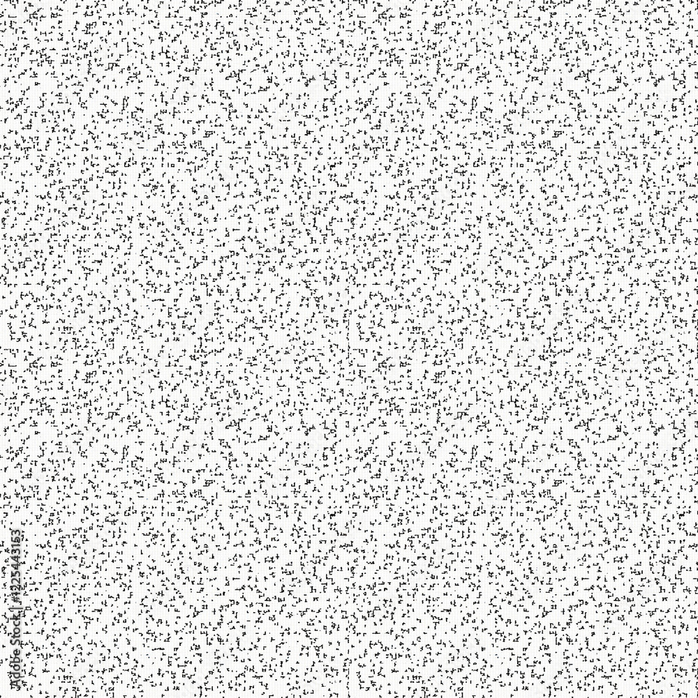 High-Contrast Black Dotted Texture with Grainy Speckled Noise Design