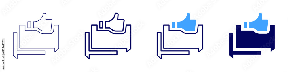 Like discussion icon in 4 different styles. Thin Line, Line, Bold, and Bold Line. Duotone style. Editable stroke Like discussion icon in 4 different styles. Thin Line, Line, Bold, and Bold Line. Duotone style. Editable stroke