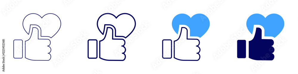 Super icon in 4 different styles. Thin Line, Line, Bold, and Bold Line. Duotone style. Editable stroke