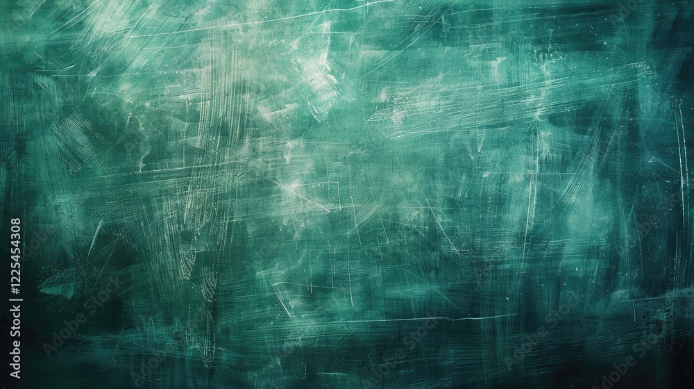 Naklejka premium Educational Background with Green Chalkboard Texture