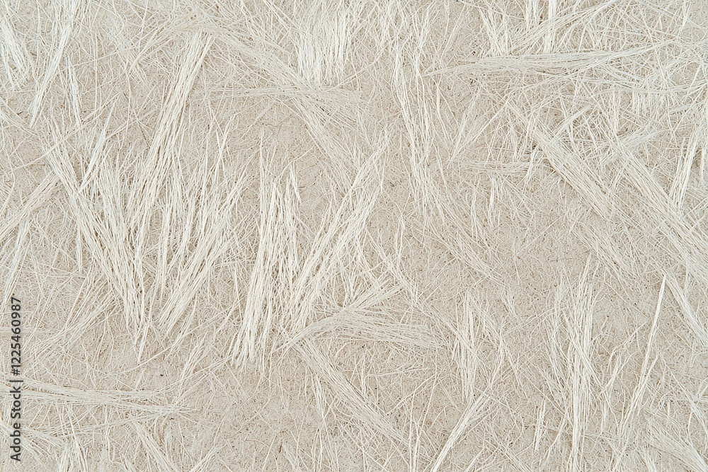 Fototapeta premium Textured background with natural fibers in soft white tones