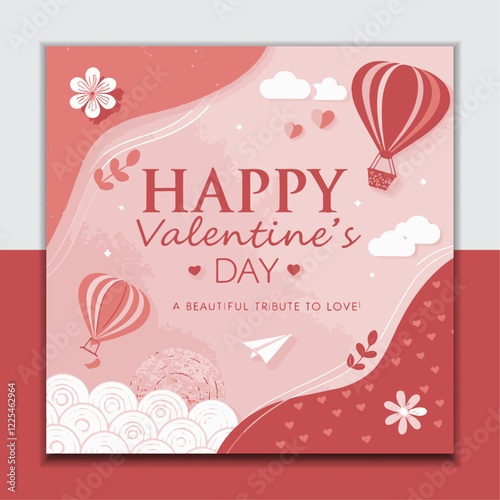 Valentines day, aquarelle illustration. Set of hand painted watercolor hearts. Isolated objects perfect for Valentine's day card or romantic post cards. Minimalist Design