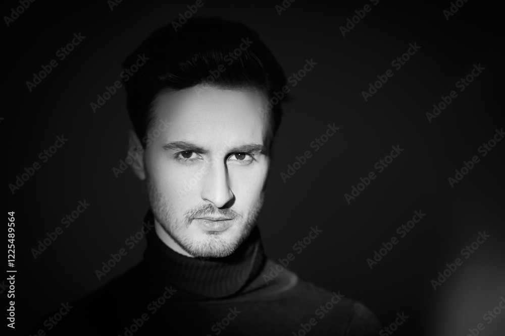 art portrait of a man art portrait of a man