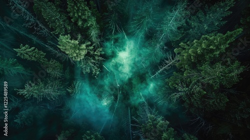 Natural phenomenon in Canadian Boreal Forest