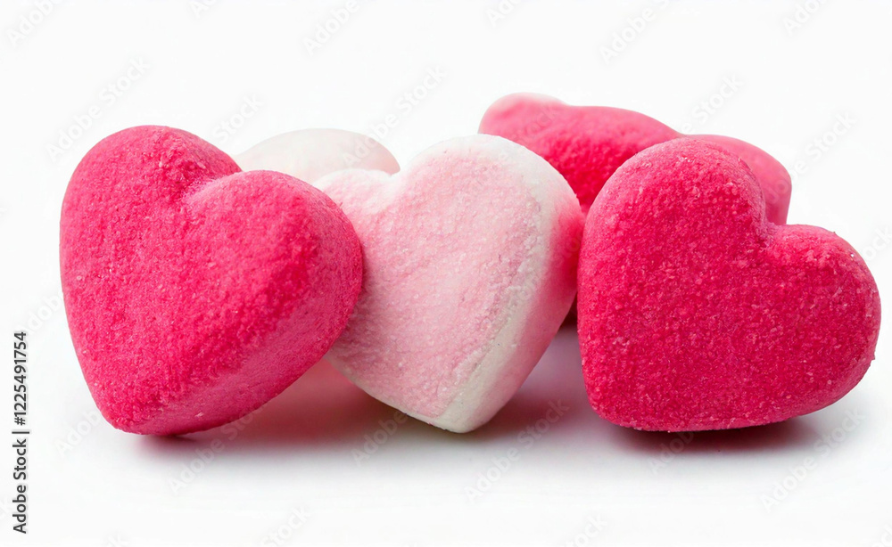 Fototapeta premium heart shaped candies