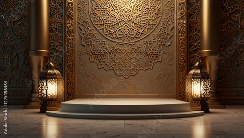 The inside of the mosque is beautiful