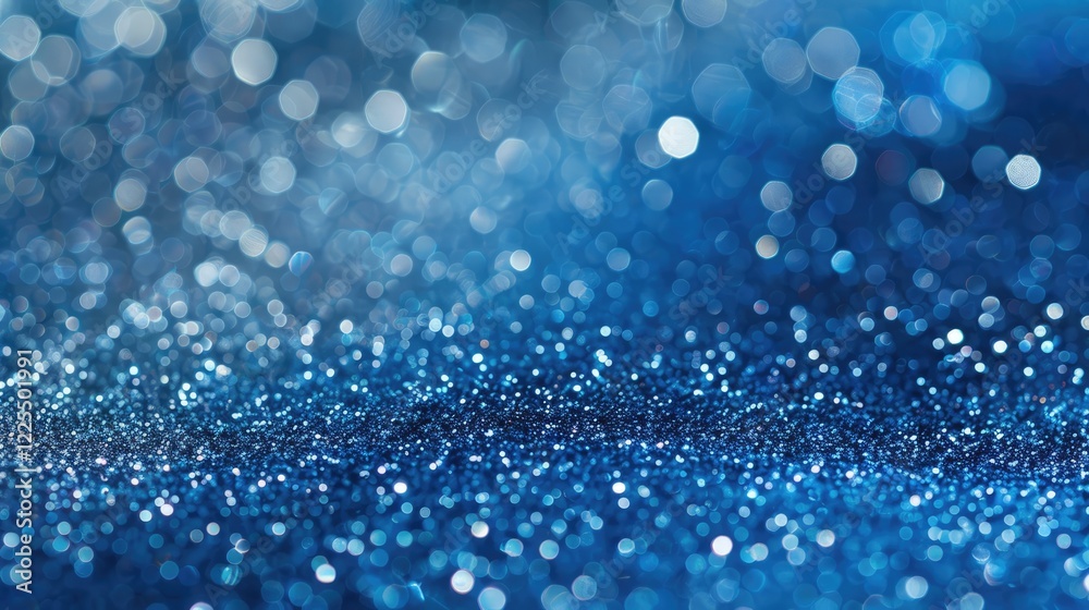 Abstract blue and silver glitter background for Christmas festivities. Abstract blue and silver glitter background for Christmas festivities.