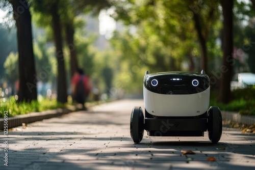 Robots aiding daily activities on urban pathways with peaceful surroundings