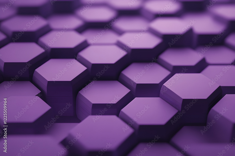 Abstract purple technology hexagonal background Abstract purple technology hexagonal background