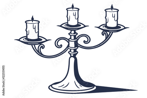 Three candle