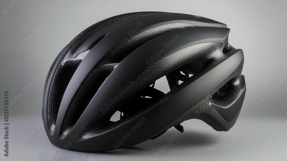 Modern cycling helmet with aerodynamic design and adjustable ventilation system Modern cycling helmet with aerodynamic design and adjustable ventilation system