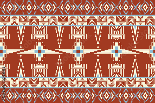 Native American textiles are known for their intricate tribal patterns and geometric designs, often featuring vibrant colors and earth tones. Traditional weaving techniques