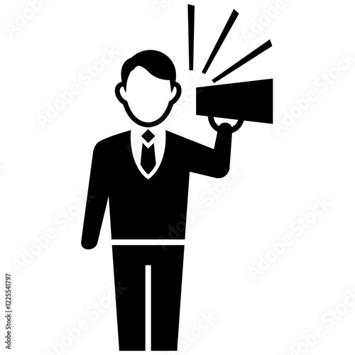 Salesman icon