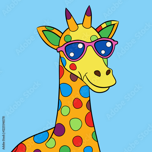 giraffe illustration