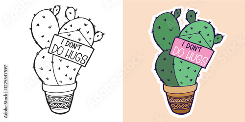 Trendy funny hand drawn doodle lettering quote. Lettering for t-shirt design, mug print, bag print, clothes fashion. 100% hand drawn vector image.