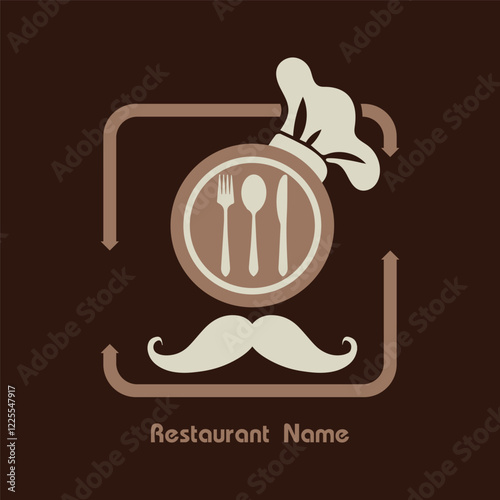 Chef logo design, Restaurant logo