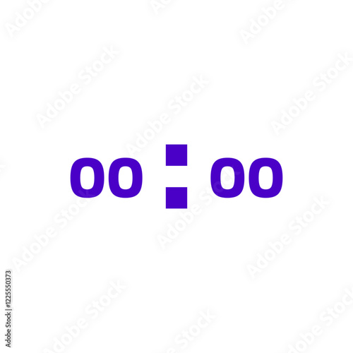 time start zero clock new year star vector eps G