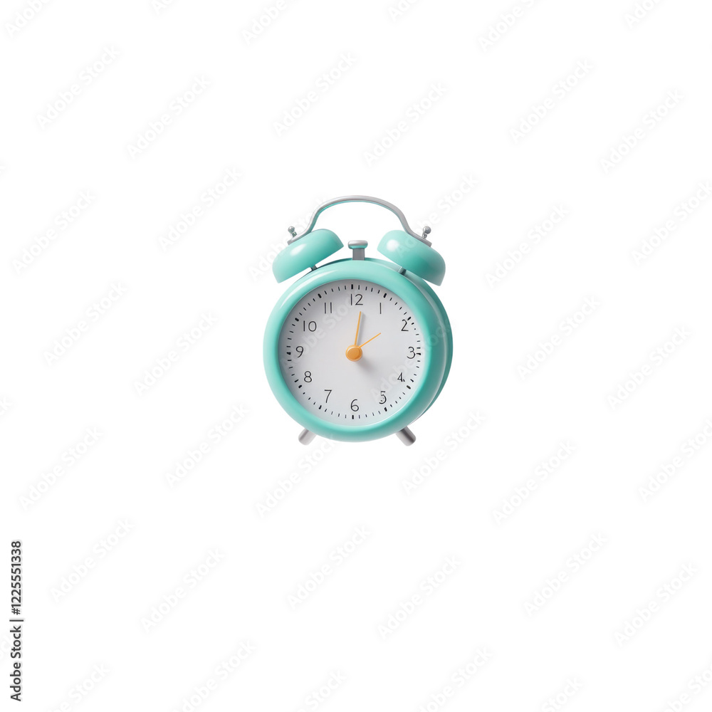 A simple alarm clock icon floating in the air, white background. transparent, alpha background png A simple alarm clock icon floating in the air, white background. transparent, alpha background png