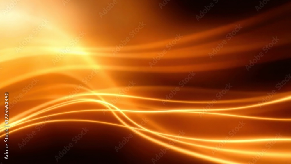 Obraz premium gold color light effect