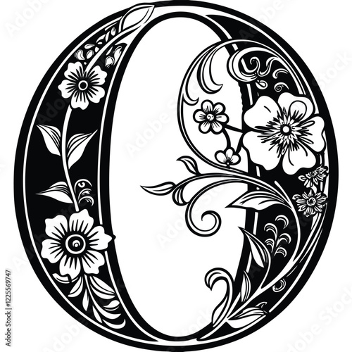Floral Letter O
A stunning uppercase letter O with elegant floral details, swirling vines, and intricate botanical line art.
Adobe Illustrator Artwork