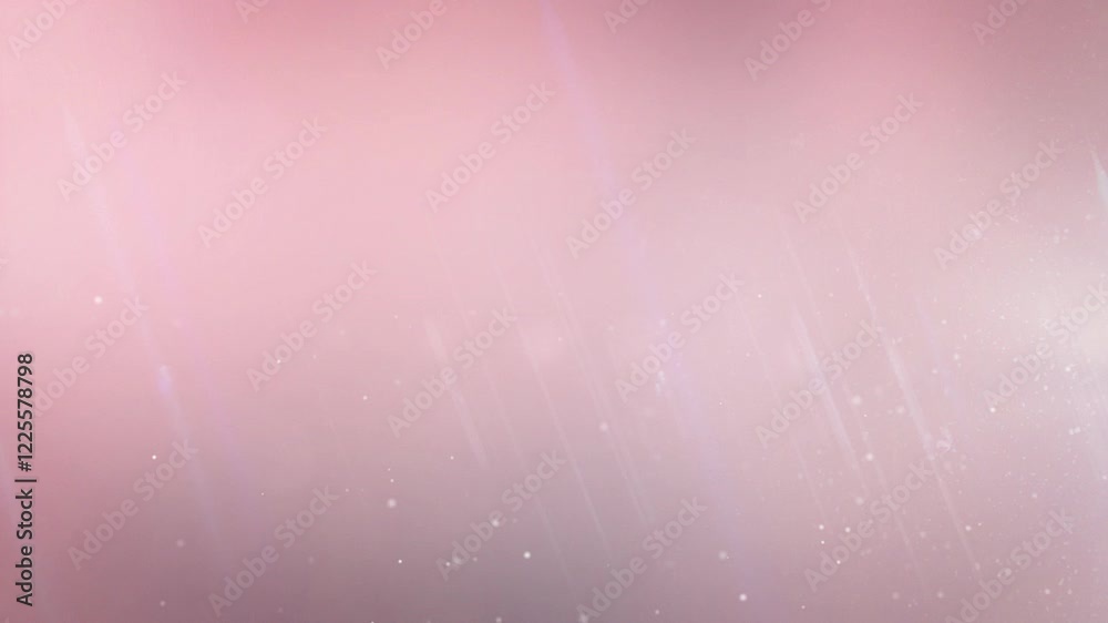 Soft Pink Gradient Background with Subtle Light Leak and Bokeh