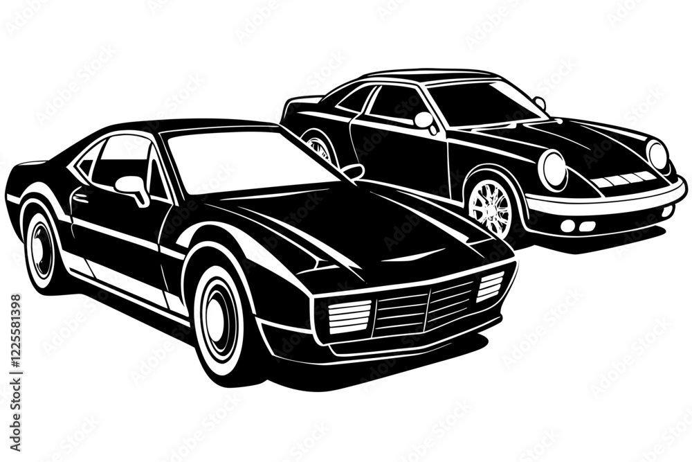 Naklejka premium car vector