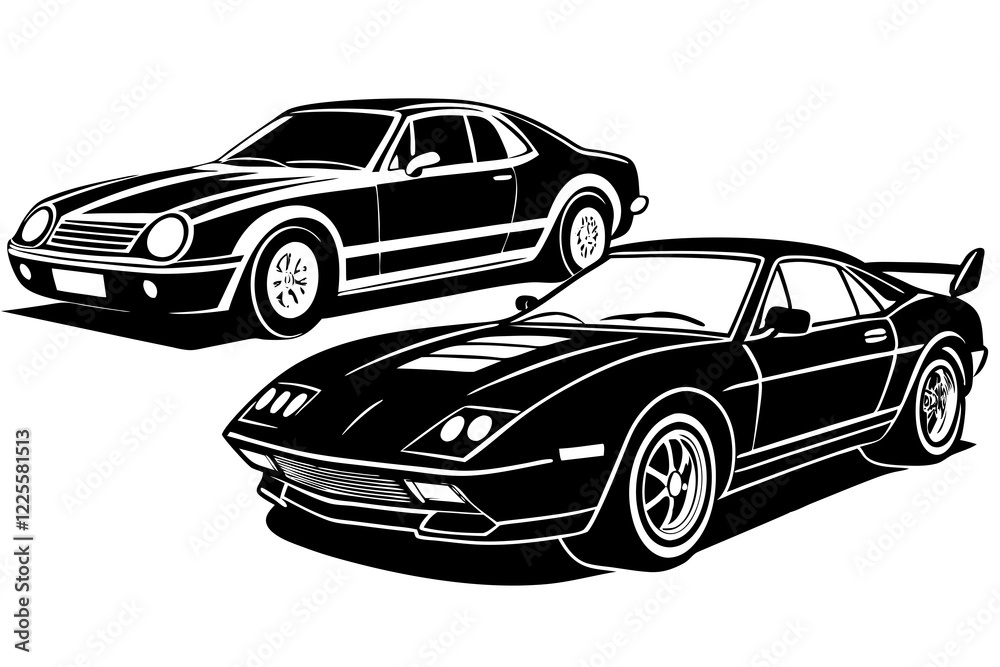 Obraz premium car vector illustration