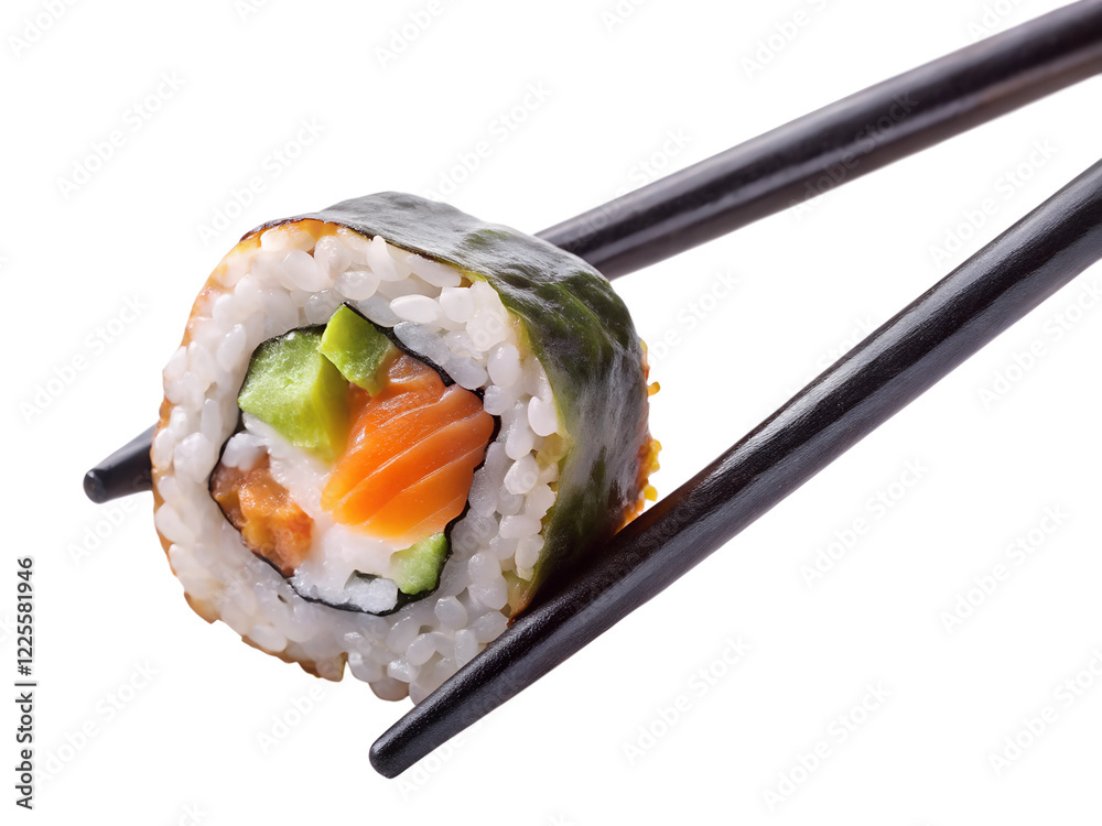 sushi and chopsticks sushi and chopsticks