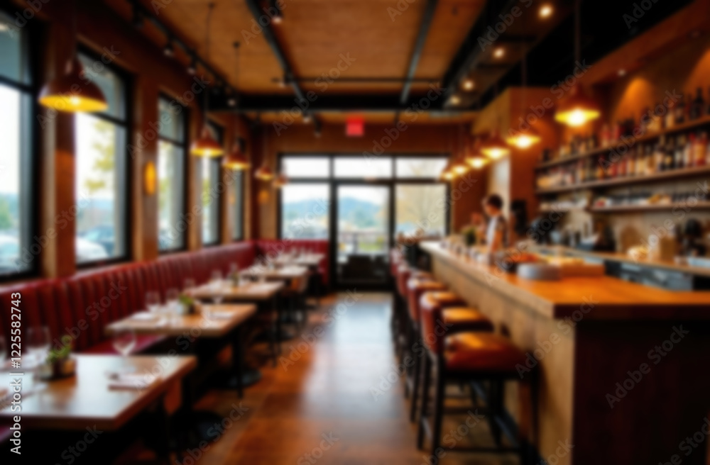 blur background of Restaurant interior blur background of Restaurant interior