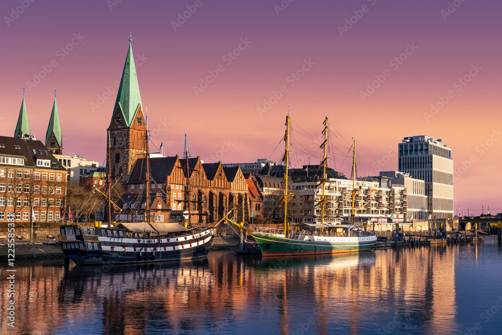 Obraz premium Bremen Weser