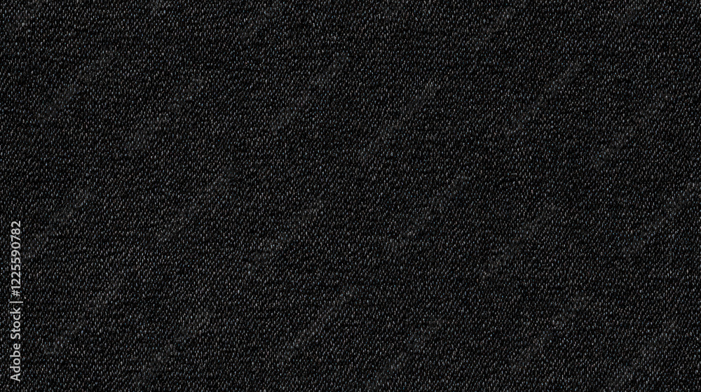 Fototapeta premium Subtle Black Wool Fabric Texture for Backgrounds