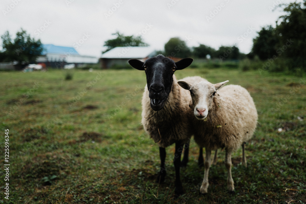 Fototapeta premium Sheeps