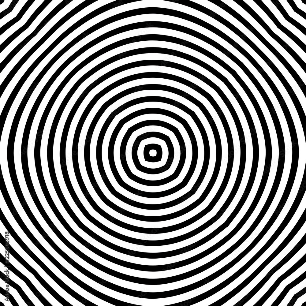 Black and white striped optical illusion Black and white striped optical illusion